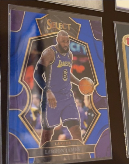2022-23 Panini Select Premier Level #126 LeBron James — front