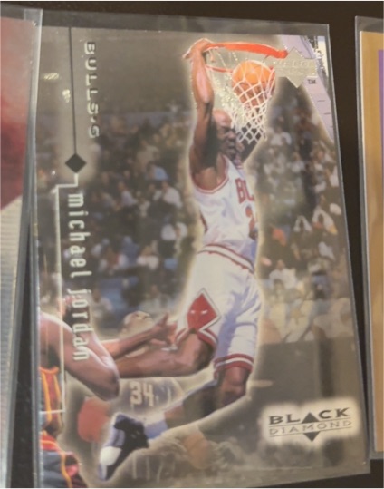 1998-99 Upper Deck Black Diamond #13 Michael Jordan — front