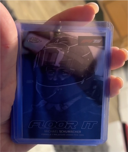 2025 Topps Chrome F1 #FI-6 Michael Schumacher Floor It — front