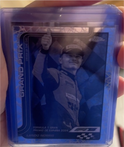 2025 Topps Chrome Formula 1 Grand Prix #128 Lando Norris — front