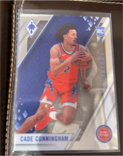 2021-22 Panini Chronicles #666 Cade Cunningham — front