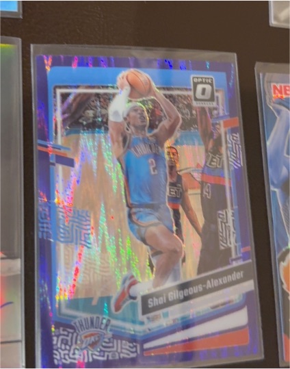 2023-24 Panini Donruss Optic #104 Shai Gilgeous-Alexander — front