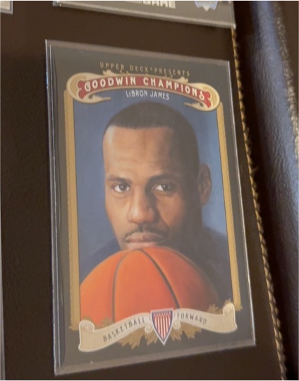 2012 Upper Deck Goodwin Champions #118 LeBron James — front