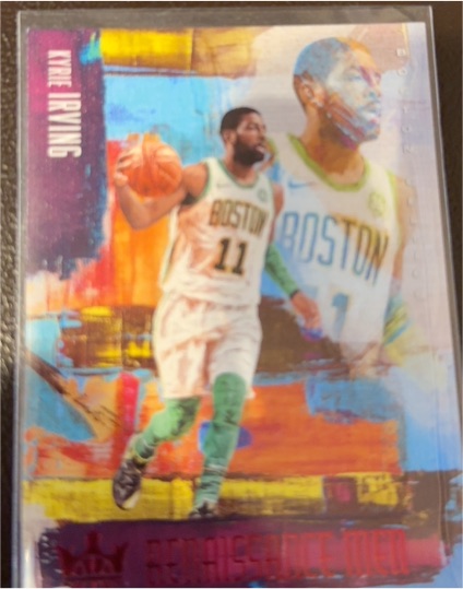 2018-19 Panini Court Kings #7 Kyrie Irving Renaissance Men — front