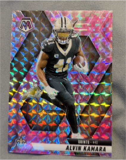 2025 Panini Mosaic #188 Alvin Kamara — front