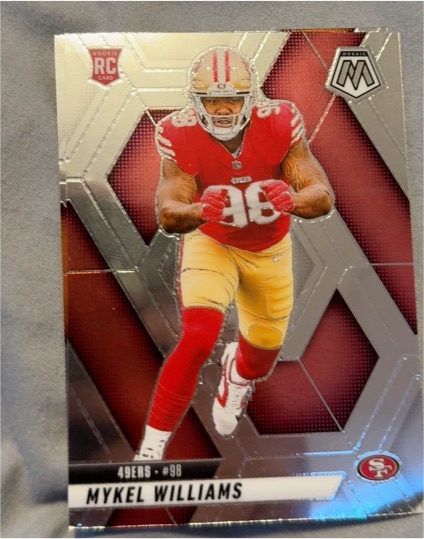 2025 Panini Mosaic Football #307 Mykel Williams — front