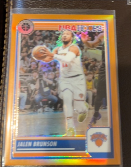2023-24 Panini NBA Hoops Premium Stock #242 Jalen Brunson — front