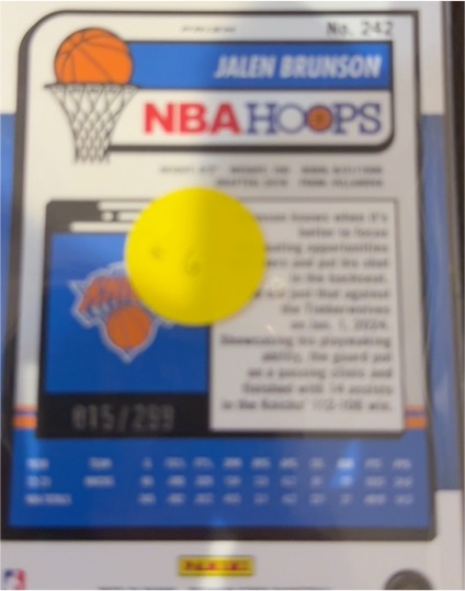 2023-24 Panini NBA Hoops #242 Jalen Brunson — front