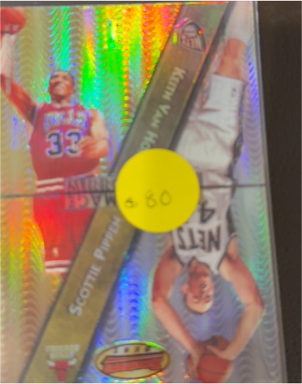 1997 Bowman's Best Mirror Image Refractor #MI4 Scottie Pippen/Kobe Bryant — front