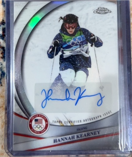 2026 Topps Chrome US Winter Olympics #BCA-HKE Hannah Kearney — front