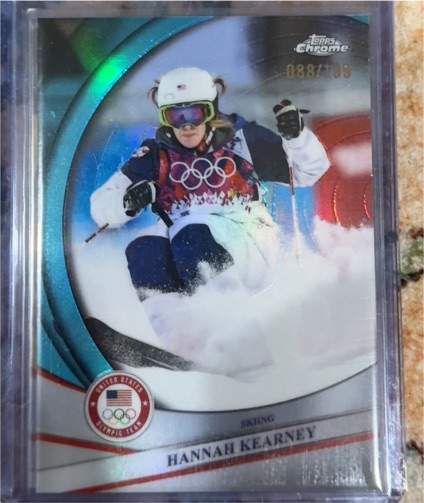 2026 Topps Chrome U.S. Winter Olympics #164 Hannah Kearney — front
