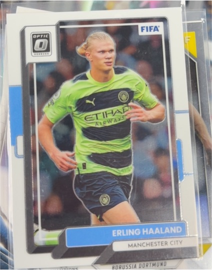 2022-23 Panini Donruss Optic #160 Erling Haaland — front