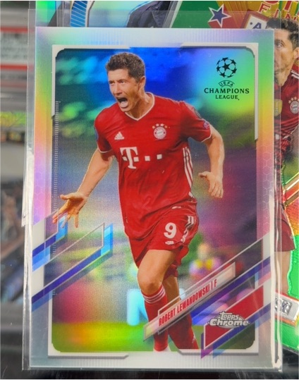 2020-21 Topps Chrome UEFA Champions League #50 Robert Lewandowski — front