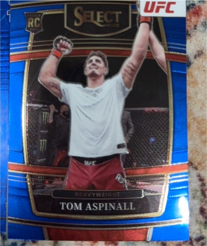 2022 Panini Select UFC #98 Tom Aspinall — front
