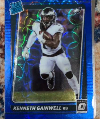 2021 Donruss Optic #239 Kenneth Gainwell — front