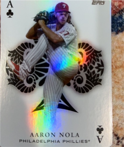 2023 Topps Series 1 All Aces #AA-16 Aaron Nola — front