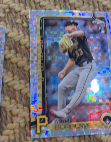 2025 Topps Chrome #78 Mike Burrows — front
