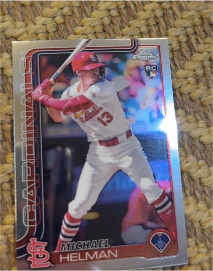 2025 Topps Chrome #104 Michael Helman — front