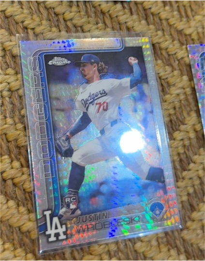 2025 Topps Chrome #38 Justin Wrobleski — front