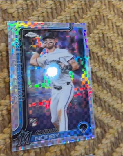 2025 Topps Chrome #199 Connor Norby — front