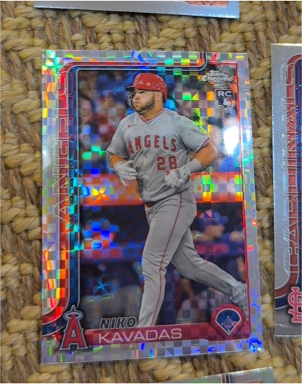 2025 Topps Chrome #20 Niko Kavadas — front