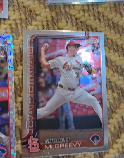 2025 Topps Series 1 #S1-35 Michael McGreevy — front