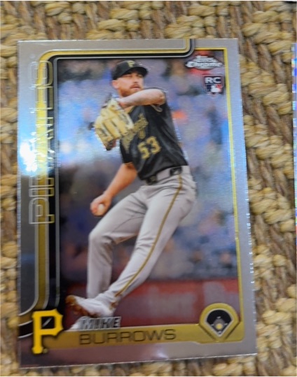 2025 Topps Chrome #78 Mike Burrows — front