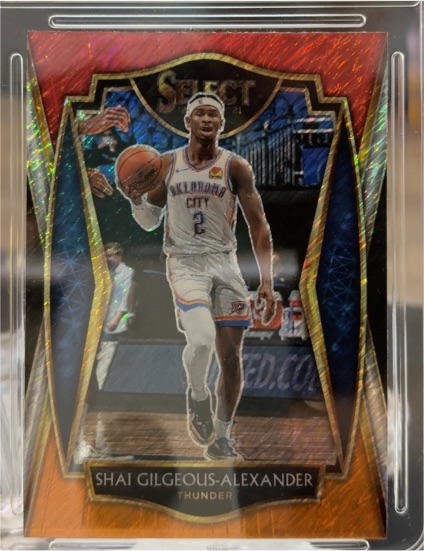 2020-21 Panini Select #119 Shai Gilgeous-Alexander Premier Level — front