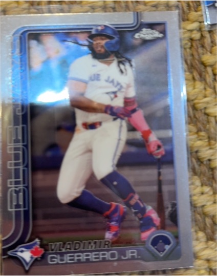 2025 Topps Chrome #259 Vladimir Guerrero Jr. — front