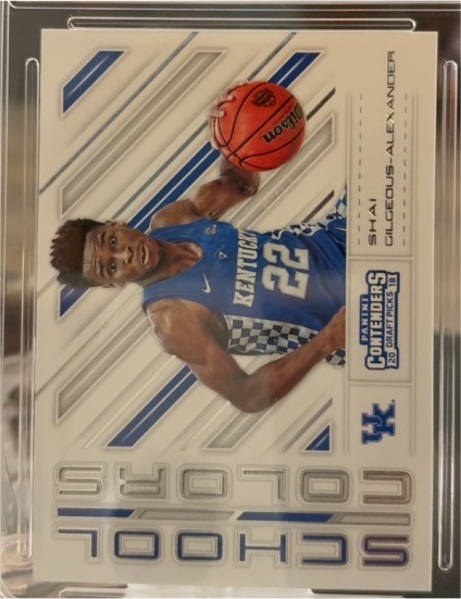 2018 Panini Contenders Draft Picks #14 Shai Gilgeous-Alexander — front