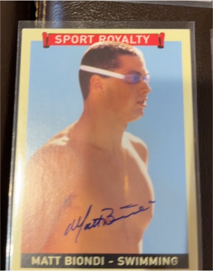 2008 Upper Deck Goudey Sport Royalty Matt Biondi — front