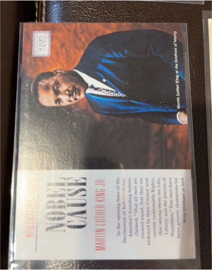 2014 Panini Golden Age Newsmakers #7 Martin Luther King Jr. — front