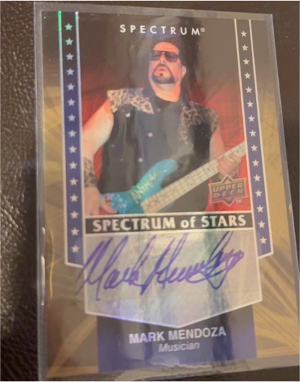 2008 Upper Deck Spectrum Spectrum of Stars #SSS-MM Mark Mendoza — front