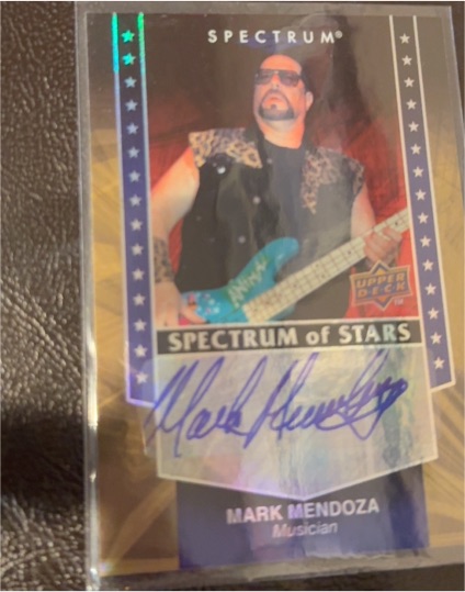 2008 Upper Deck Spectrum Spectrum of Stars #SSS-MM Mark Mendoza — front