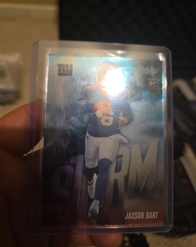 2025 Panini Absolute By Storm #7 Jaxson Dart — front