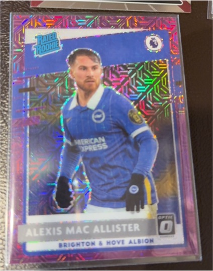 2020-21 Panini Chronicles Donruss Optic #8 Alexis Mac Allister — front