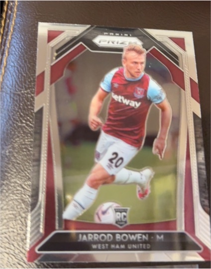 2020-21 Panini Prizm Premier League #186 Jarrod Bowen — front
