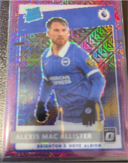 2020-21 Panini Chronicles Optic #8 Alexis Mac Allister — front