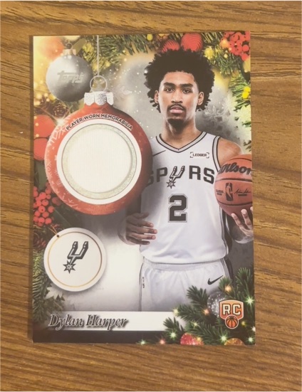 2025-26 Topps Holiday #PR-DH Dylan Harper — front
