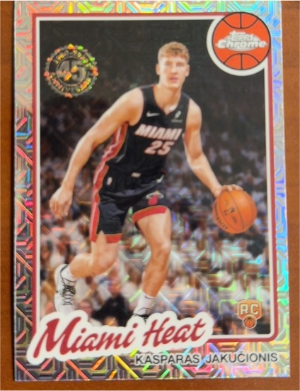 2025-26 Topps 1980-81 Topps Chrome #TC-KJ Kasparas Jakucionis — front