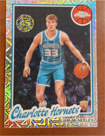2025-26 Topps Chrome #TC-LM Liam McNeeley — front