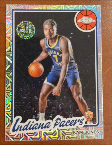 2025-26 Topps Chrome 1980-81 #TC-KO Kam Jones — front