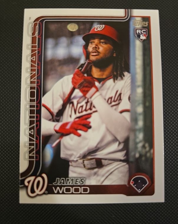 2025 Topps #181 James Wood — front