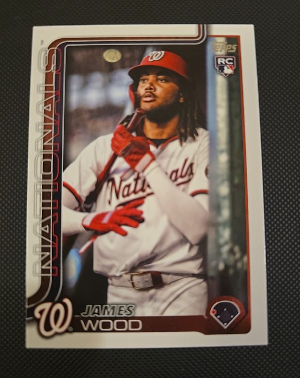 2025 Topps #181 James Wood — front