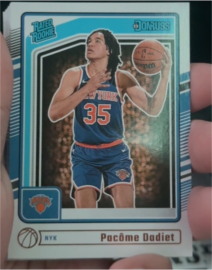 2024-25 Panini Donruss #211 Pacome Dadiet — front