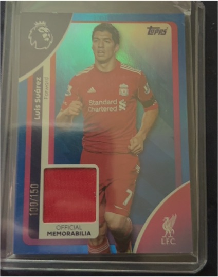 2025-26 Topps Premier League #100/150 Luis Suárez — front