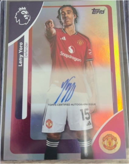 2025-26 Topps Premier League #AC-LY Leny Yoro — front