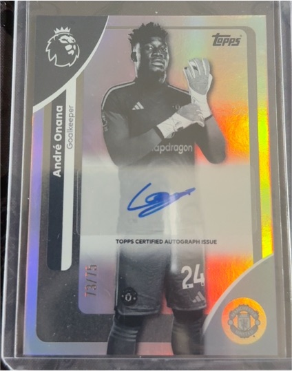 2025-26 Topps Premier League #200 André Onana — front