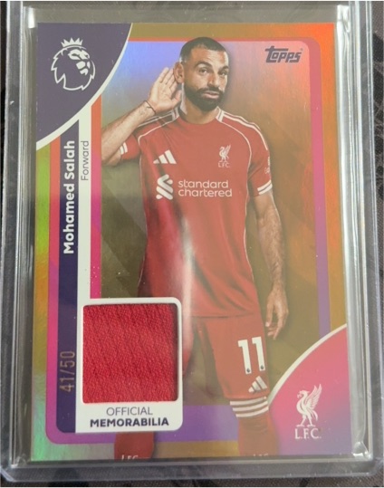 2025-26 Topps Premier League #174 Mohamed Salah — front