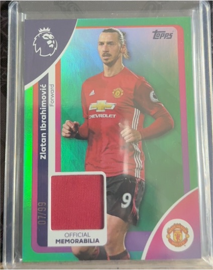 2025 Topps Premier League #07/99 Zlatan Ibrahimovic — front